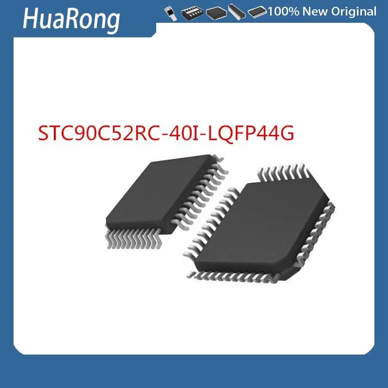 

5PCS/LOT STC90C52RC-40I-LQFP44G 90C52RC QFP44