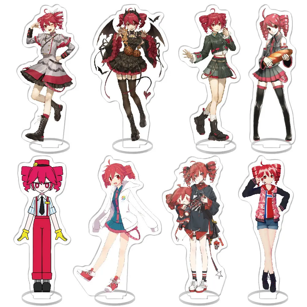 Kasane Teto Pluszowa Figurka Anime Akrylowy Stojak Model Dekoracja na Biurko Prezent dla Fanów Uczniów…
