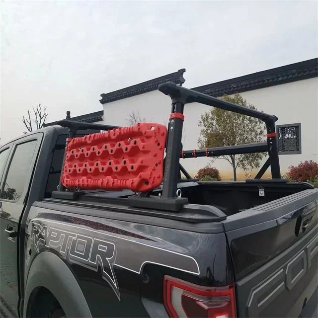 Universal Truck Bed Rack Ladder Roller Bed Racks Roll Bar PICK-UP Truck Parts For Ranger Hilux