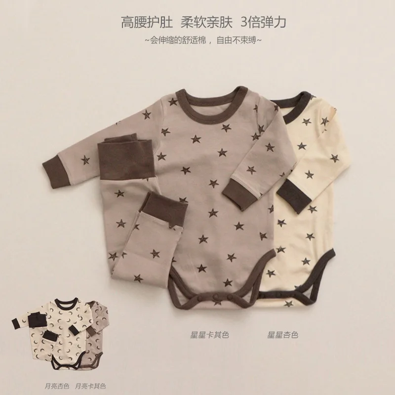 

Baby Wrap Shirt Cotton Children High Waist Belly Protector Pajamas Baby Crawling Clothes Baby Clothes Children's Clothing