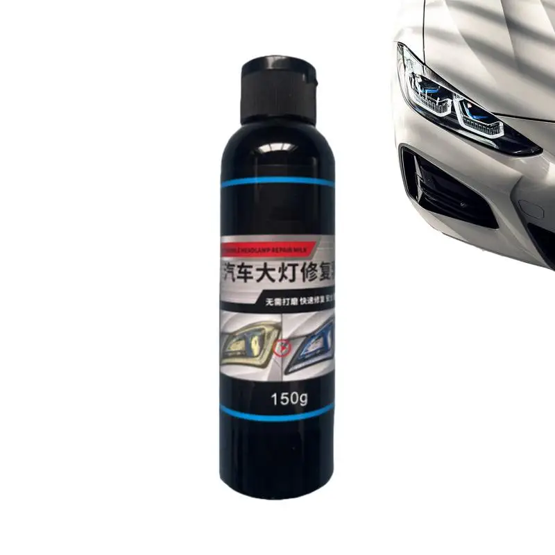 

Car Headlight Restoration Fluid 150g Car Headlight Repair Fluid Headlight Repair Agent For Repair Headlight Yellowing Haze