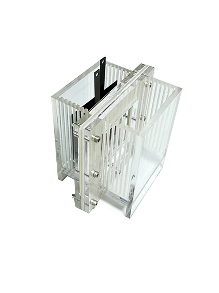 تفاعل كهروكيميائي خلية كهروكيميائية من النوع H ، خلية غشاء غير محكمة الغلق ، اثنان في ثلاثة زجاج عضوي قابل للفتح #1