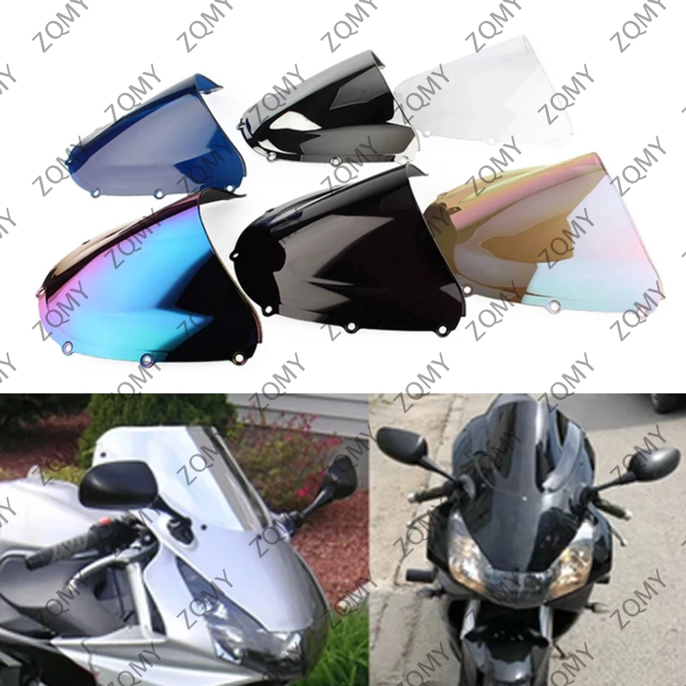 Parabrisas de motocicleta para Honda CBR 954 RR 2002 2003, cubiertas de parabrisas, pantalla de lente colorida, Deflector de motos