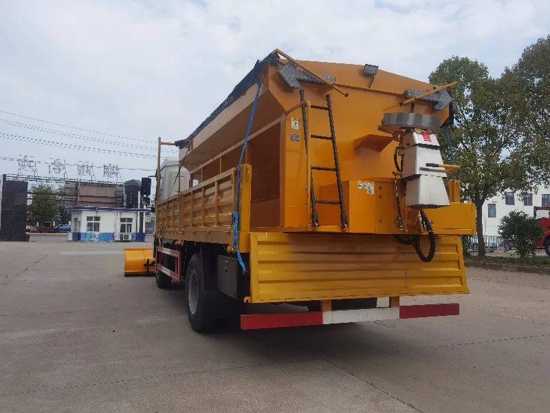 Customized 10FT Snowplow + 800kg De-Icer Spreader + 60
