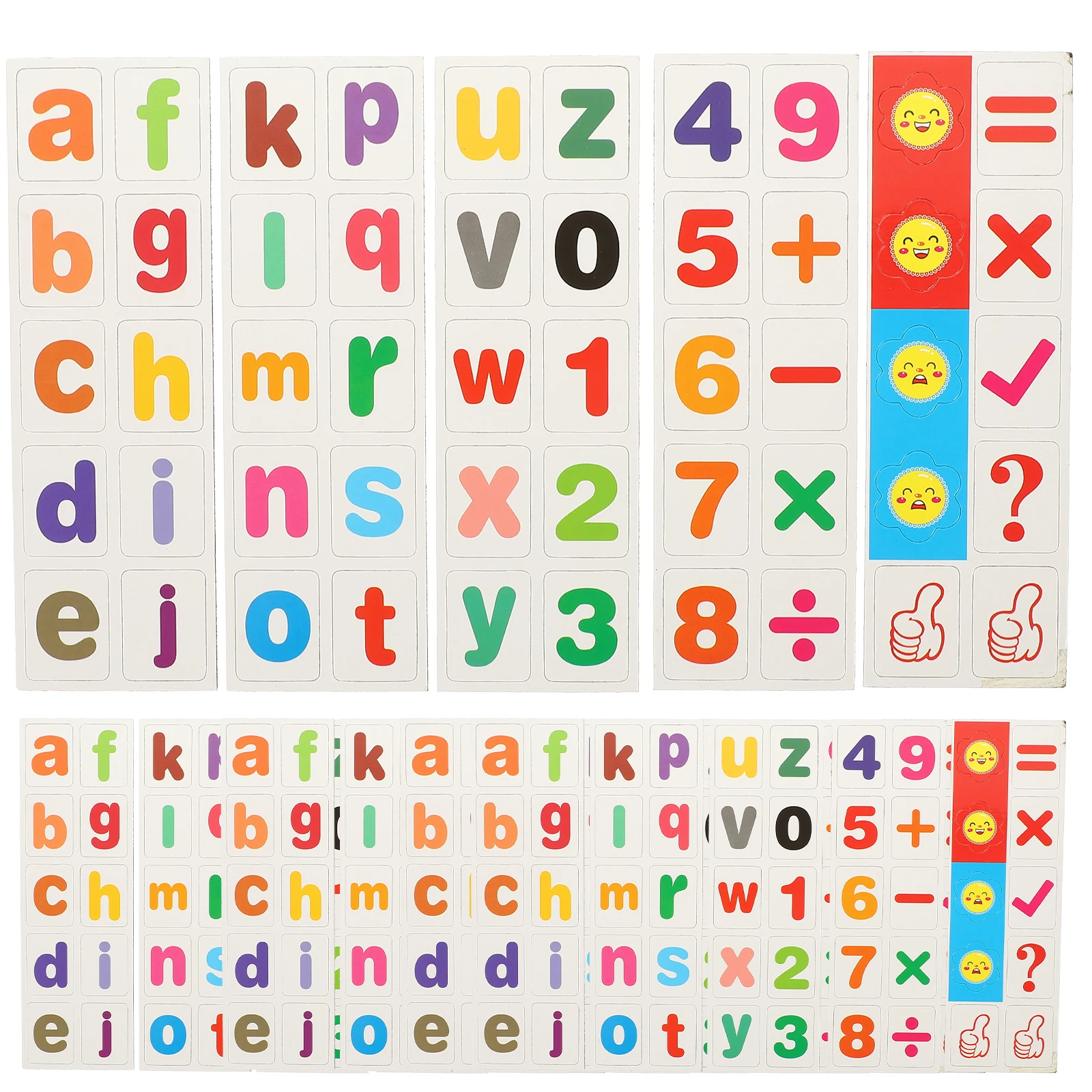 

10 set Colorful Smile Lovely Fridge Decors Letter Cartoon Stickers Fridge Decor Magnetism Kitchen Gifts
