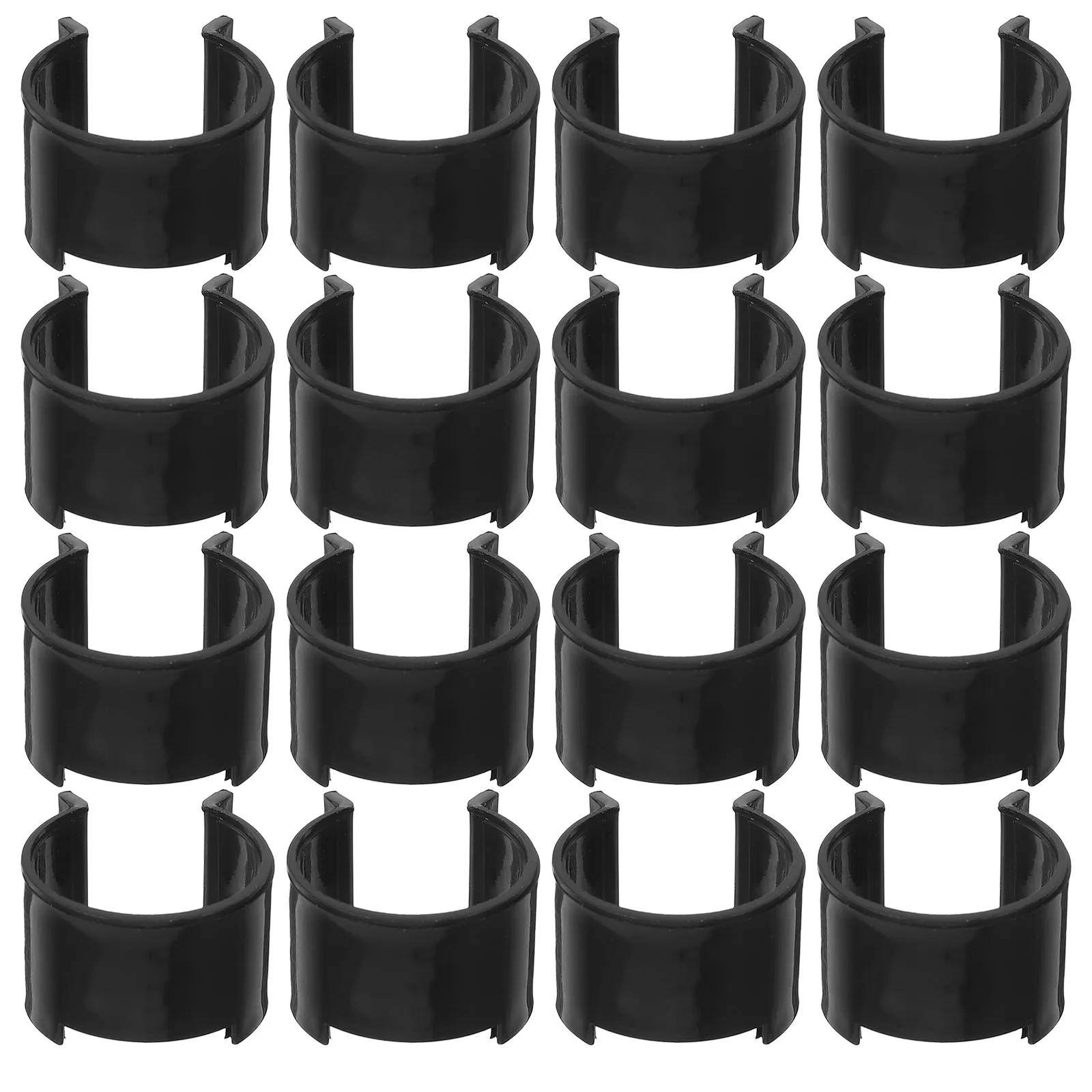 30 szt. Klipsów do pompki oleju oczyszczającego, plastikowe klipsy do głowicy pompki butelki, zamienne do dozowników balsamu, szamponu, butelek.