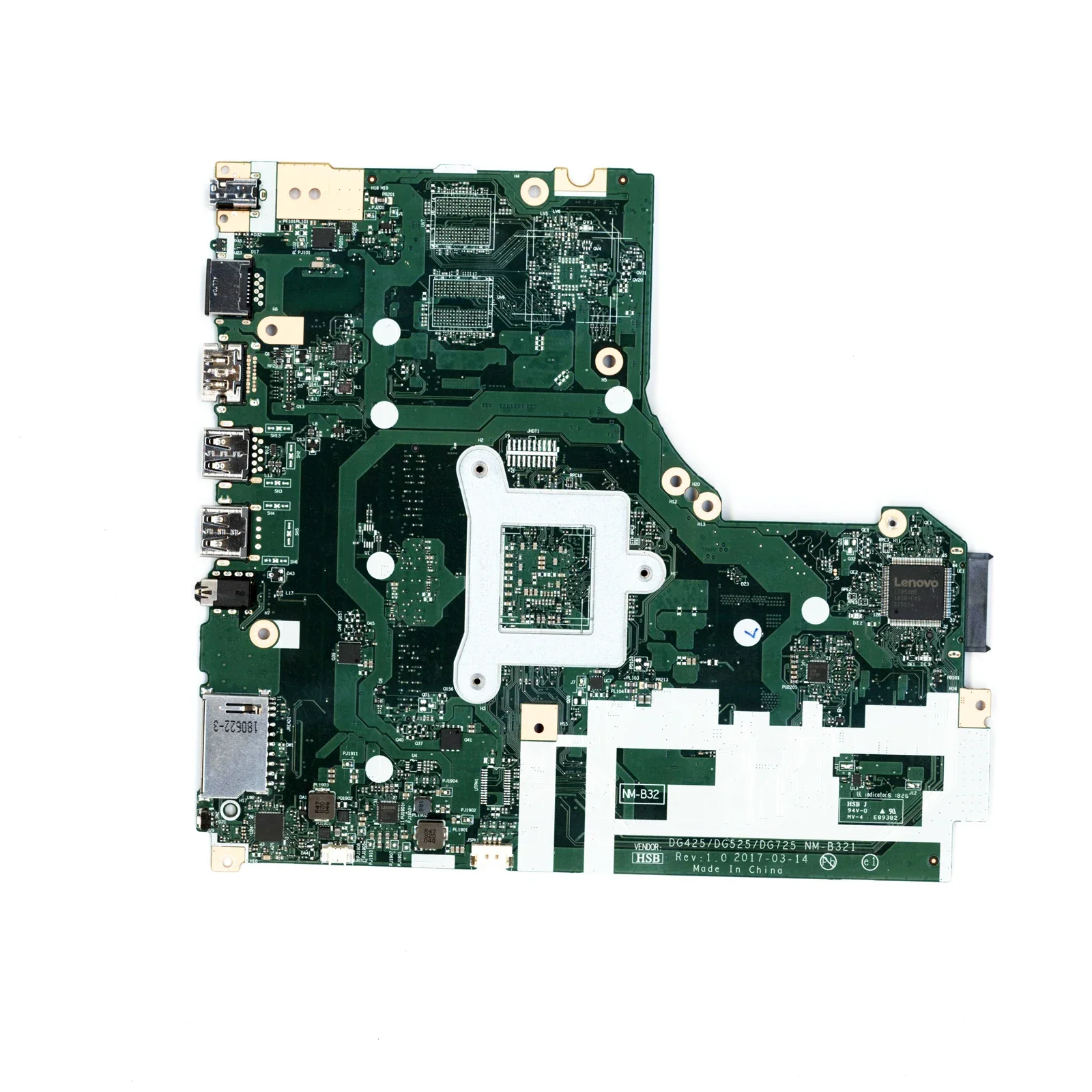 NM-B321 Mainboard for Lenovo Ideapad 330-14AST Laptop Motherboard with A9-9420 A6-9225 A4-9125 AMD CPU UMA