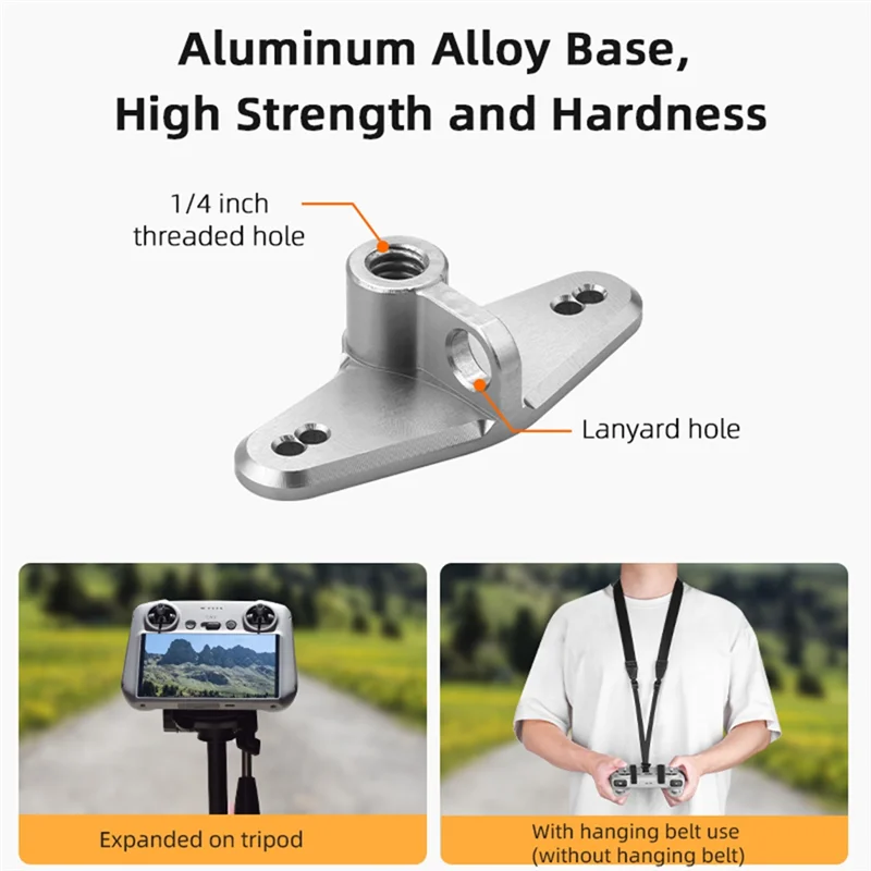 رائجة البيع التحكم عن بعد جبل دراجة كليب شرائح تثبيت الأسود والفضي ل DJI Mini 3 RC مراقبة الهاتف المشبك ل Dji Mavic 3