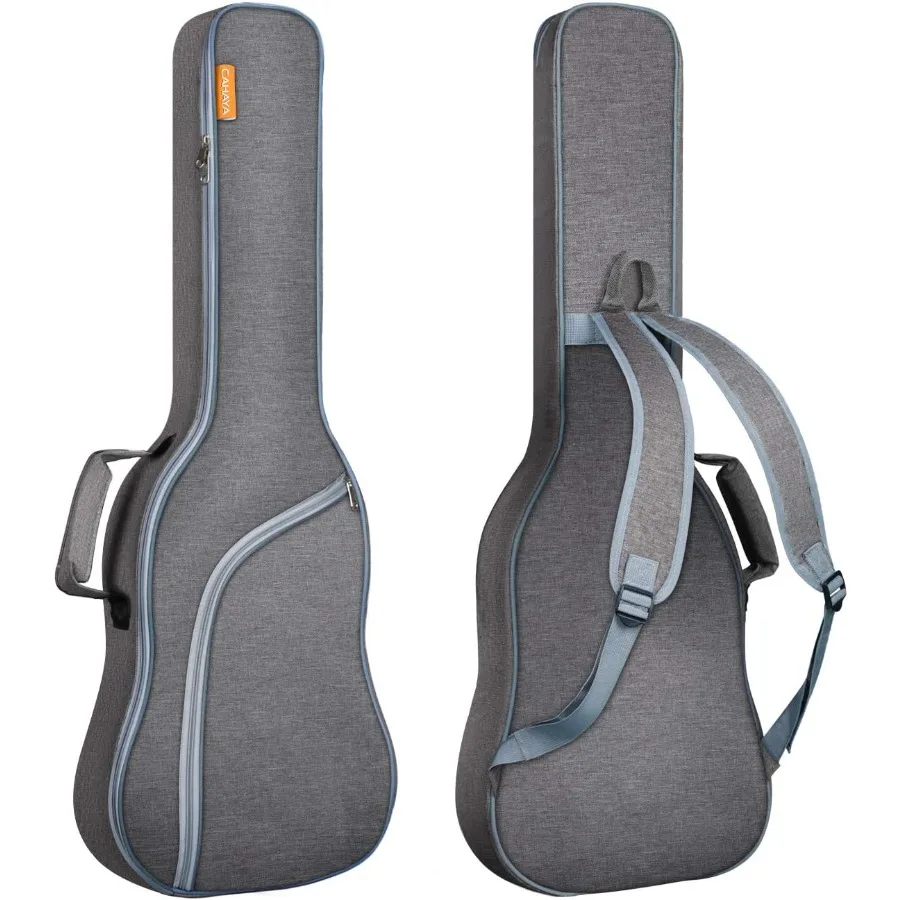 

CAHAYA Electric Guitar Bag Padded Electric Guitar Gig Bag Case 0.35in Padding Dual Adjustable Shoulder Strap Electric Guitar Ca