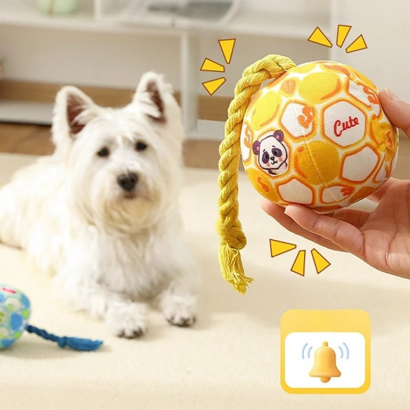 Hund Spielzeug Plüsch Interaktive Quietschende Weiche Squeeze Sound Ball Spielzeug Welpen Zähne Kauen Biss Training Spielzeug Hund Zubehör