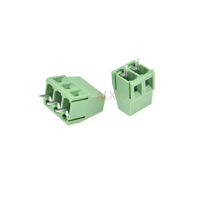 10pcs kf128-2p 3p Pcb Screw Terminal Block Connector Pitch 5.0mm 2pin 3pin Dg128 Kf128