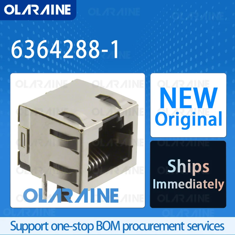 

5/10/50Pcs 6364288-1 100% brand new and original IC chip Modular/Ethernet connectors RJ45 1.5 A