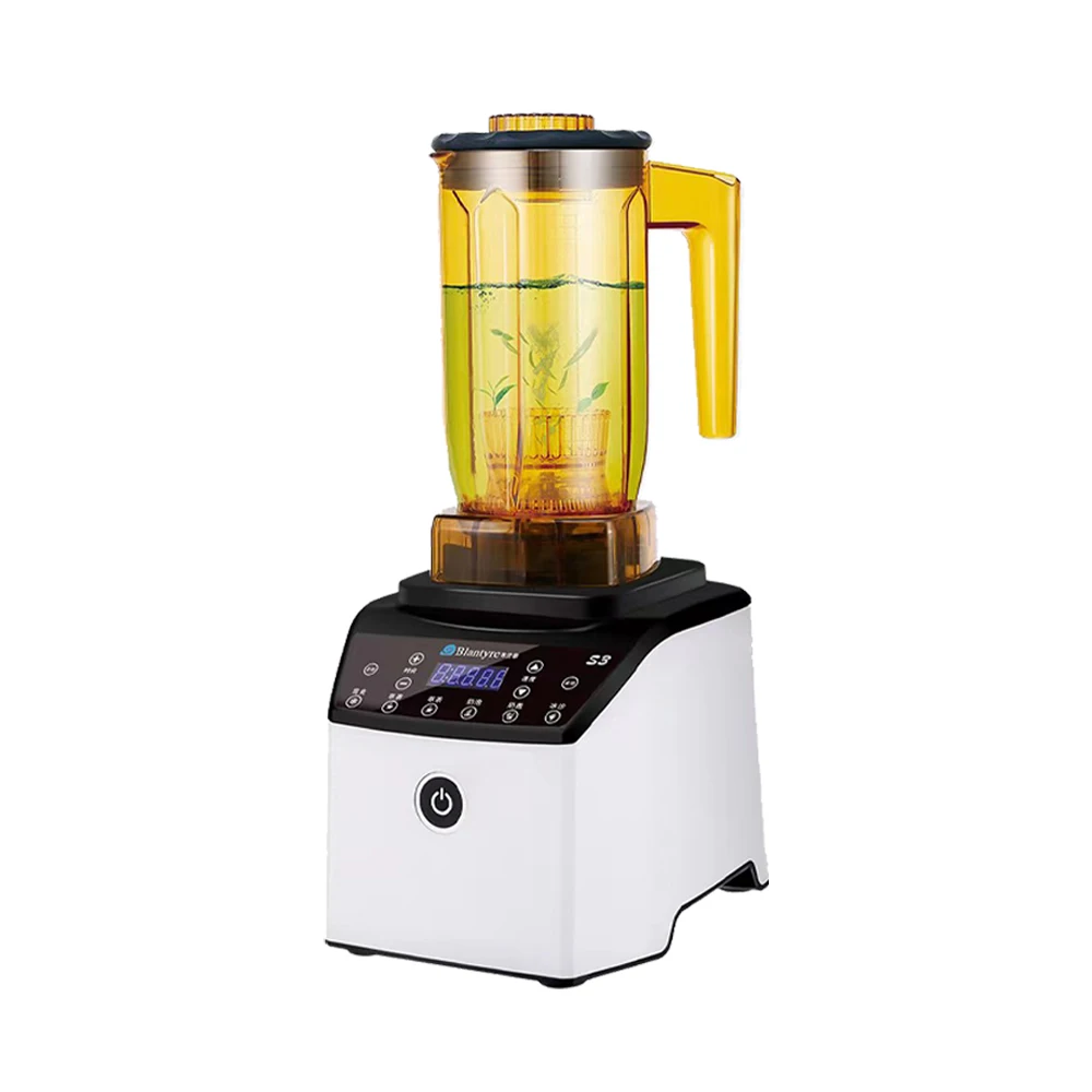 Automatic Table Top Large Heavy Duty Commercial Food Blender Orange Juice Smoothie    Machine