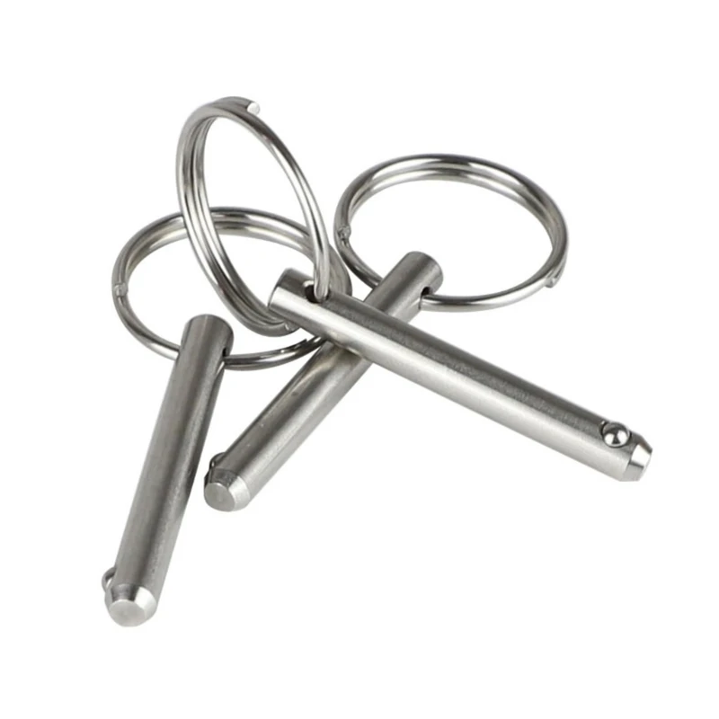 Rustproof 316 Stainless Steel Spring Loaded Ball Lock Pin for Boat Bimini Top Deck Hinge Marine  Van-Hardware Dropship