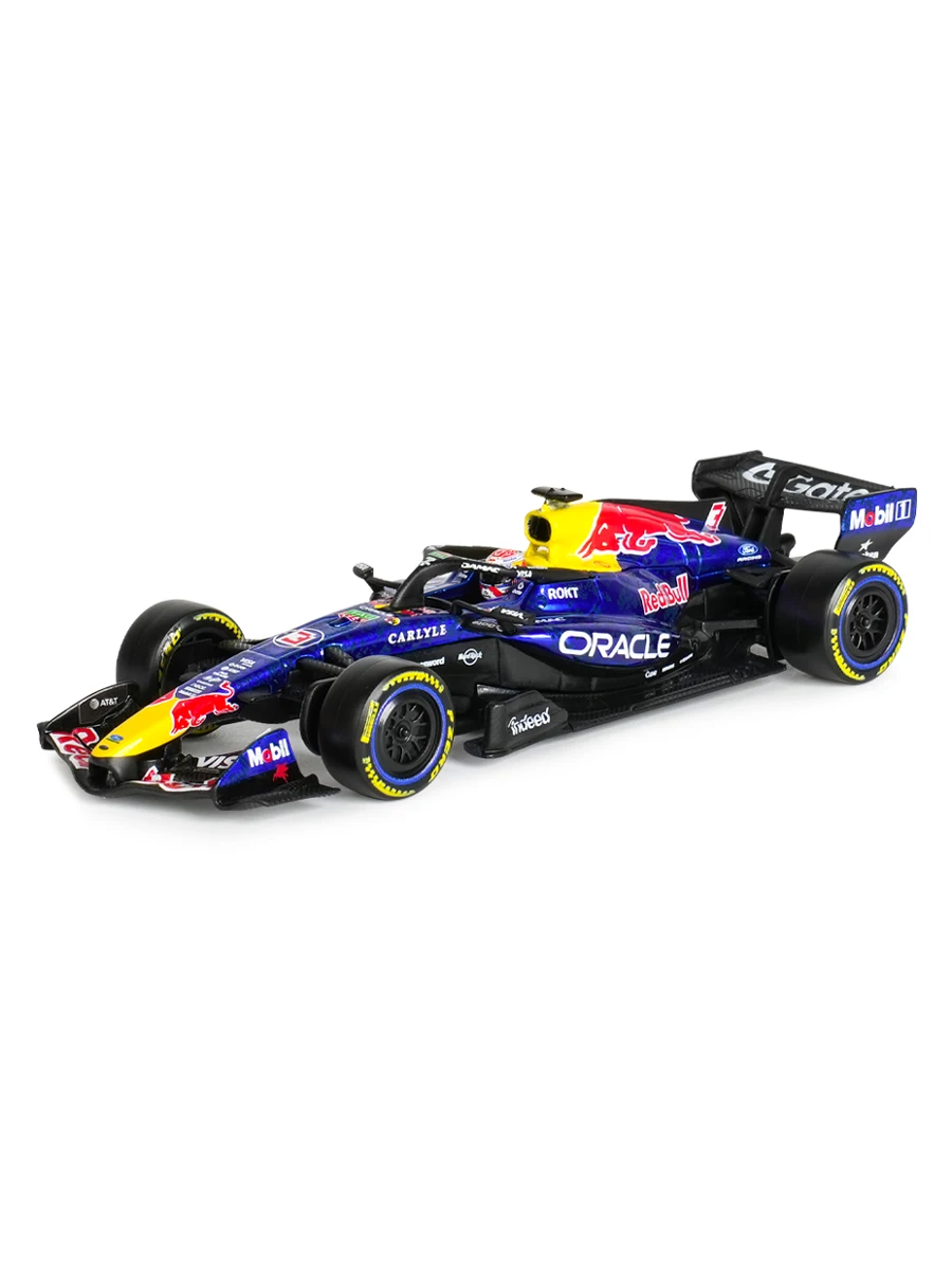 Bburago 1:43 2026 Red Bull RB22, model samochodu Formuły 1, wykonany metodą odlewania ciśnieniowego, kolekcjonerski model, zabawka wyścigowa, pudełko akrylowe. — 2