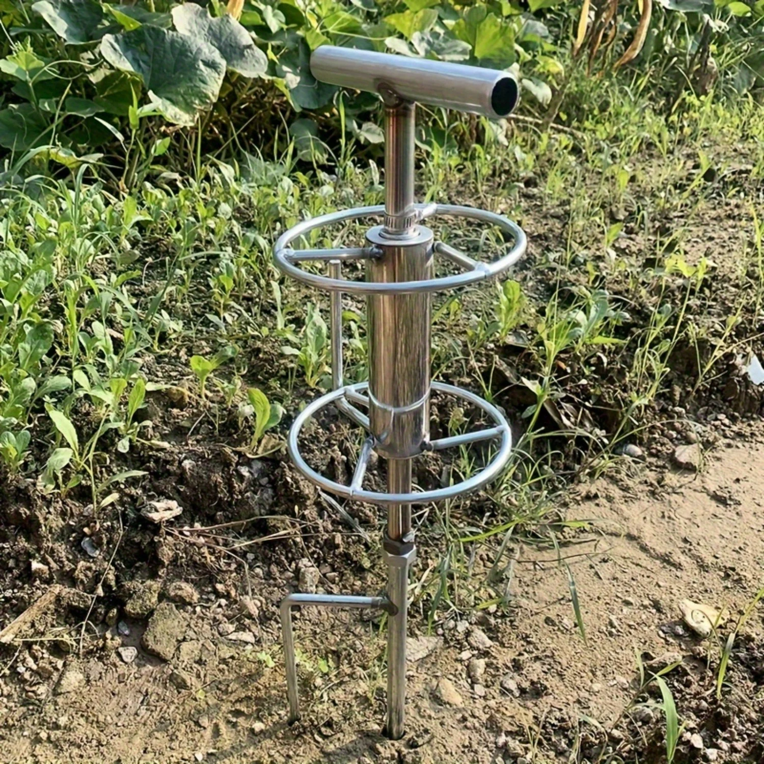 أداة سحب أنابيب الفولاذ المقاوم للصدأ شديدة التحمل لأنظمة الري والرش الزراعية بتصميم قابل للإزالة