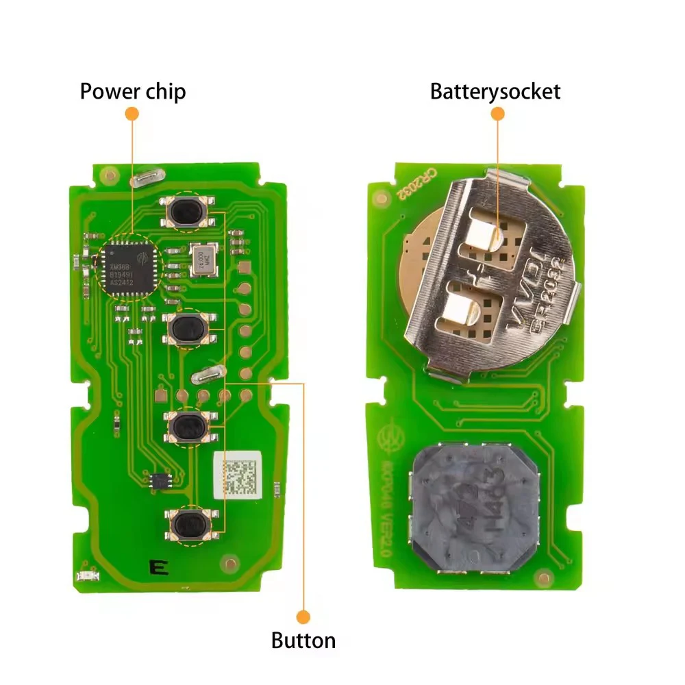 Xhorse XSTO01EN TOY.T для Toyota XM38 смарт-ключ с корпусом 1 шт./лот