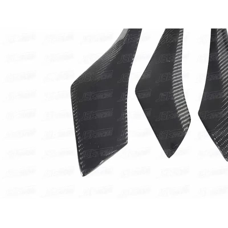 2014-2018 JSK Style Carbon Fiber Front Bumper Canards for BMW I8 Front Bumper Splitter