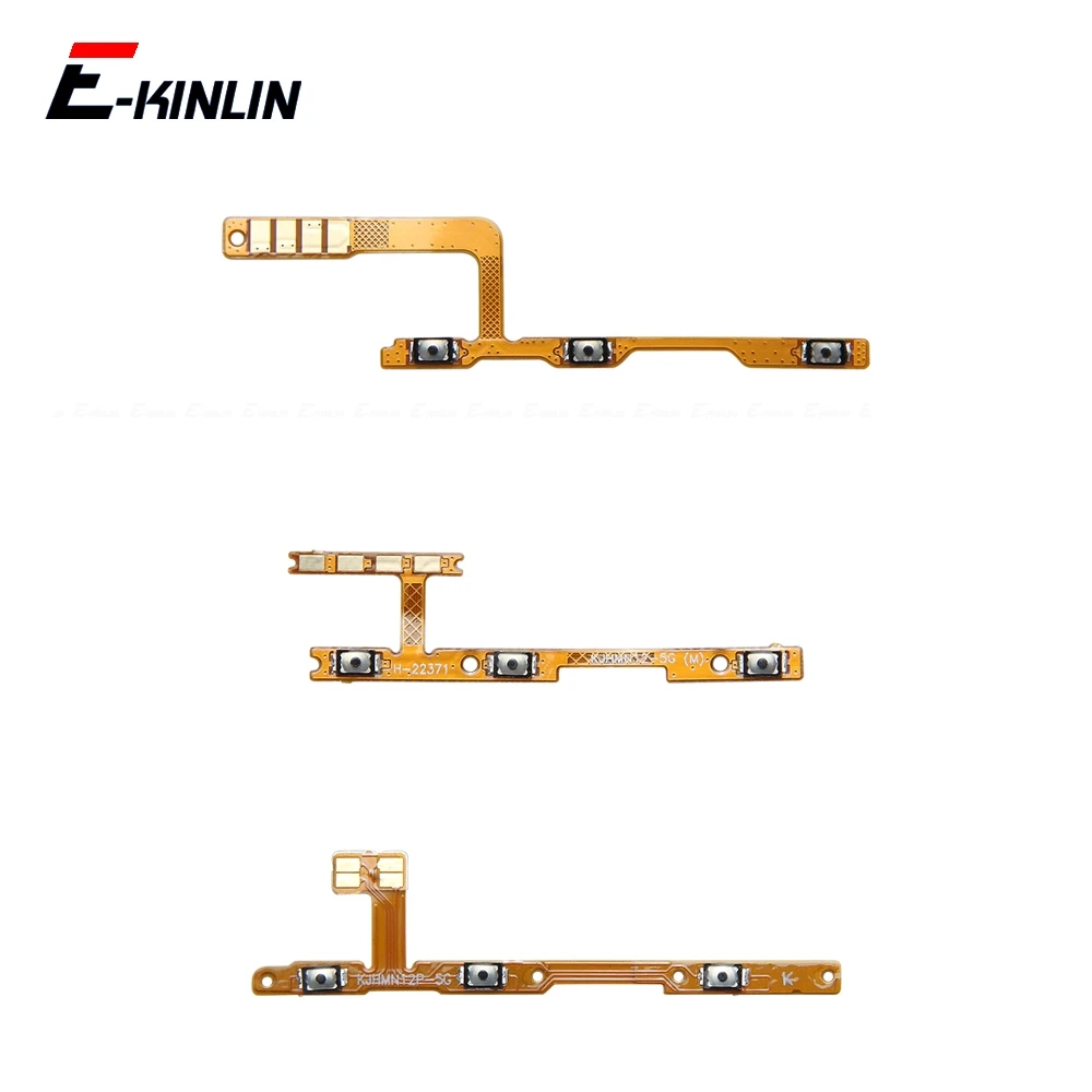 

Разъем переключателя, кнопка включения, выключения, кнопка громкости, гибкий кабель для Xiaomi Poco M4 M5 M5s M6 X5 X6 Pro Plus Neo 5G 4G