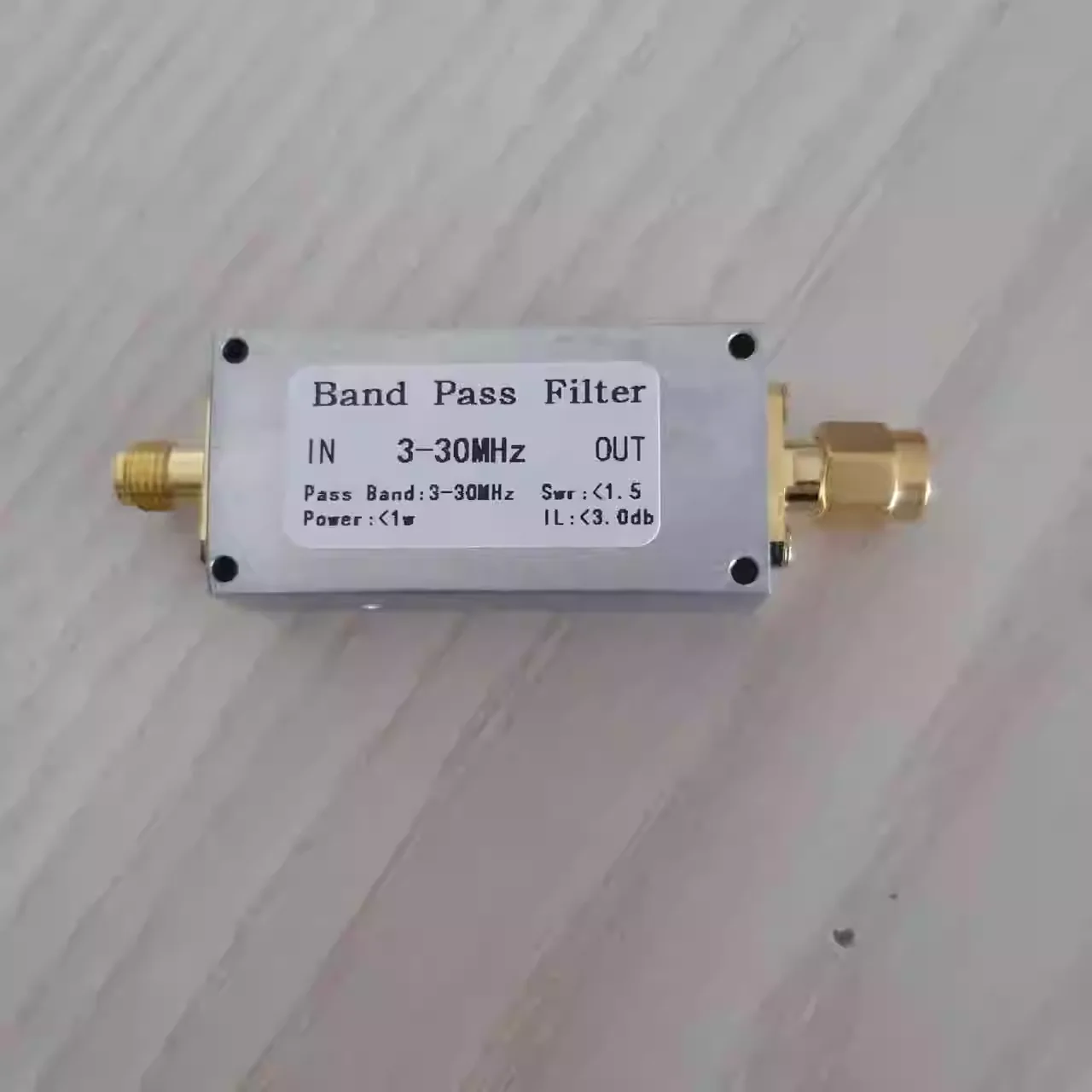 3-30Mhz Bandpass Fi…