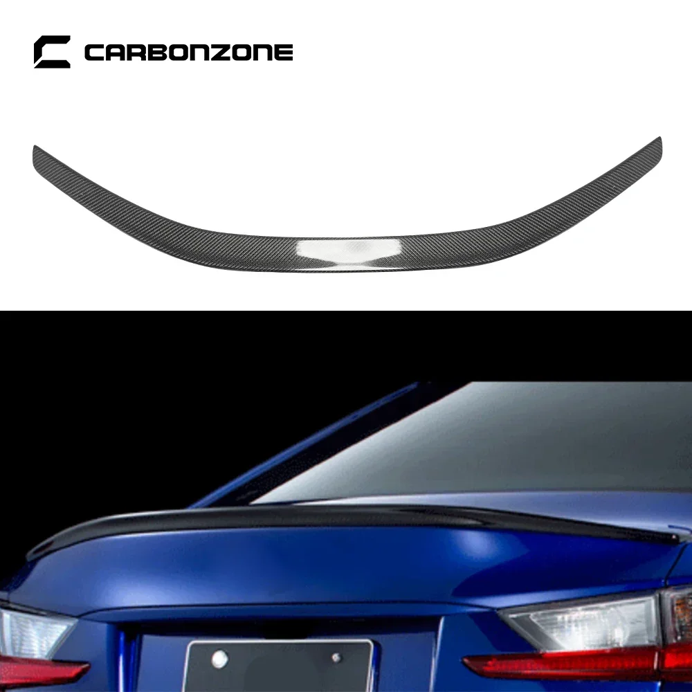 

Car Rear Spoiler Carbon Fiber Trunk For LEXUS RC rear lip Tail Spoilers trunk Boot Wings Decoration car accessories