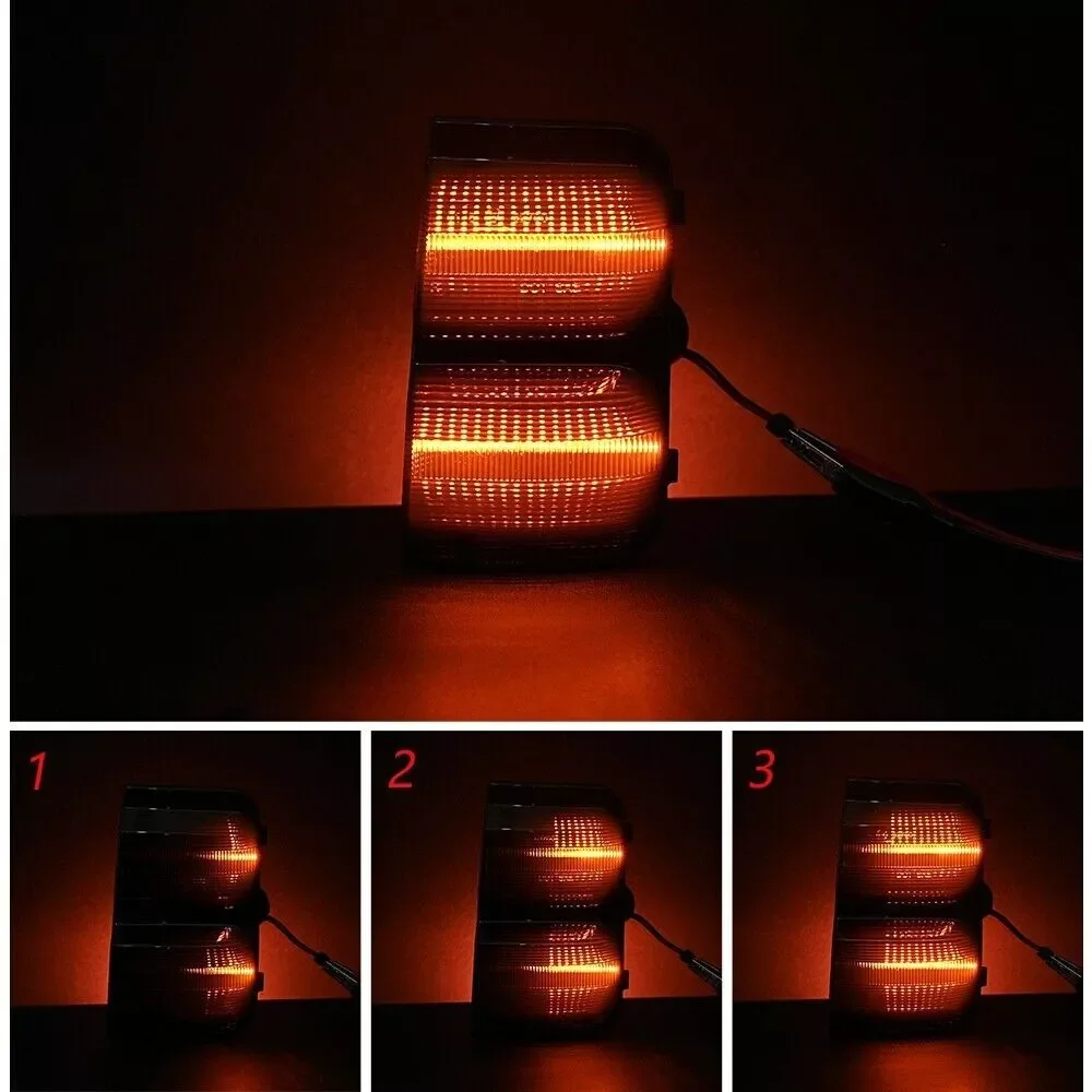 1pair RV LED Dynamic Mirror Indicators Upgrade For Fiat Ducato Peugeot Boxer Citroen Jumper Motorhome Camper Van RV Accessories