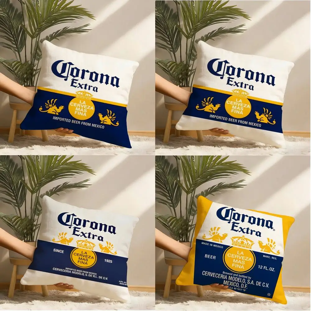 C-corona Fashion Pillow Case Pillowcase, Double-sided Printed, Sofa Cushion, Bedroom Headboard Pillow