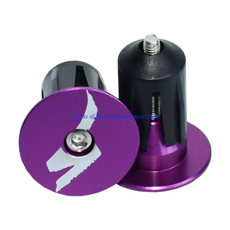 G7NF Durability Aluminum Road Bike Bar End Plugs Expandable Fixation Easyly Install