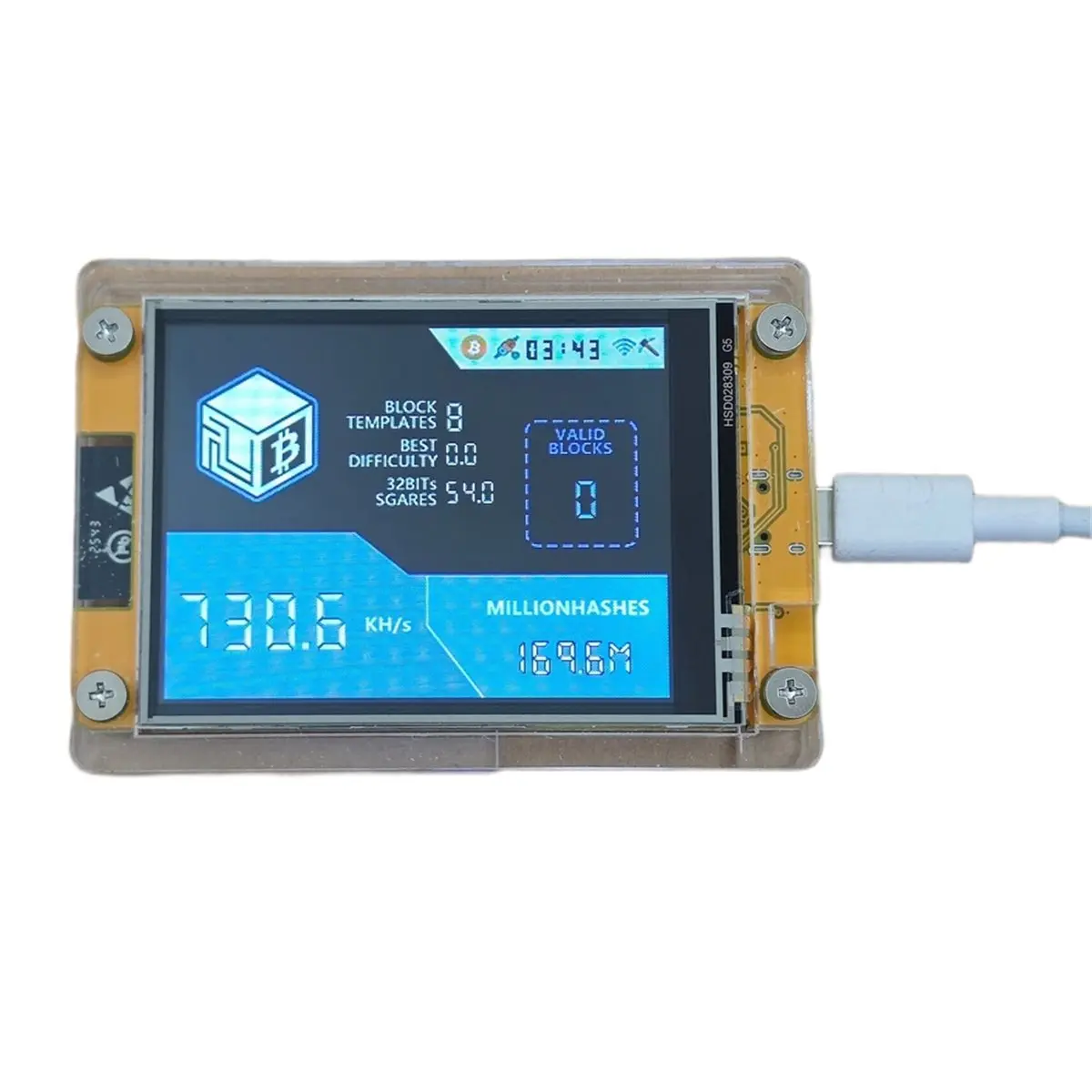 dt-reliable-quality-d4735kh-s-btc-solo-miner-nmminernerdminer-case-28-inch-smart-display-bitcoin-crypto-solo-miner-a