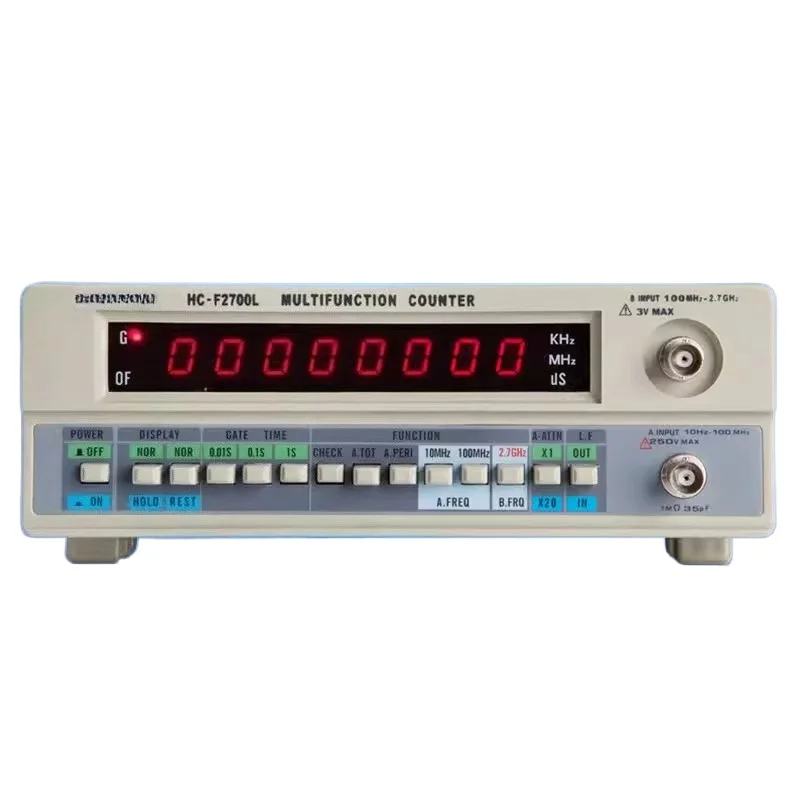 

Suitable forFrequency Meter 1G Frequency Crystal Oscillator Signal Counter Test 8 Led Display HC-F1000L