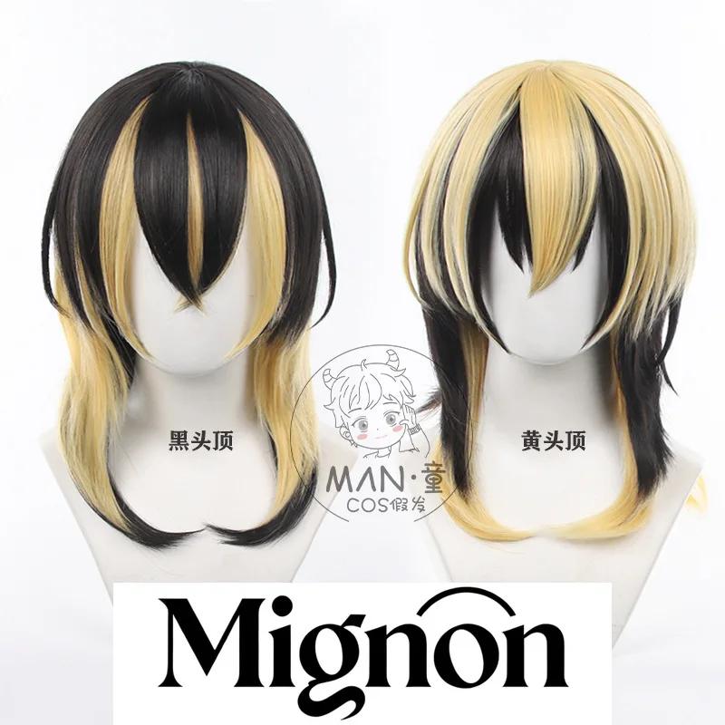 

Tokyo Revengers: Tenjiku Arc Ran Haitani Rindo Haitani Cosplay Wig Two-Tone Halloween Gift