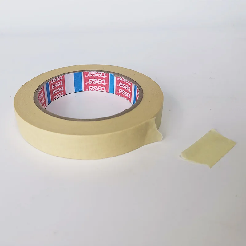 Tesa 4349 Tape Lightly creped paper masking tape for many types of indoor applications