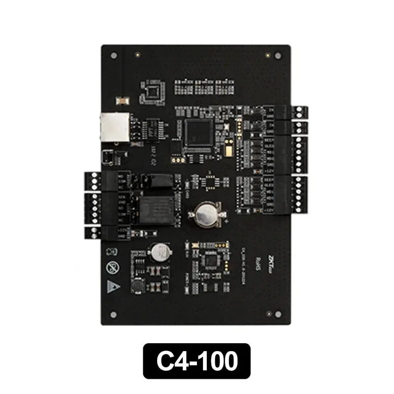 Controlador de Acceso RFID TCP/IP Serie C4 de ZKTeco, Panel para 1/2/4 Puertas, Compatible con el Software ZKAccess3.5