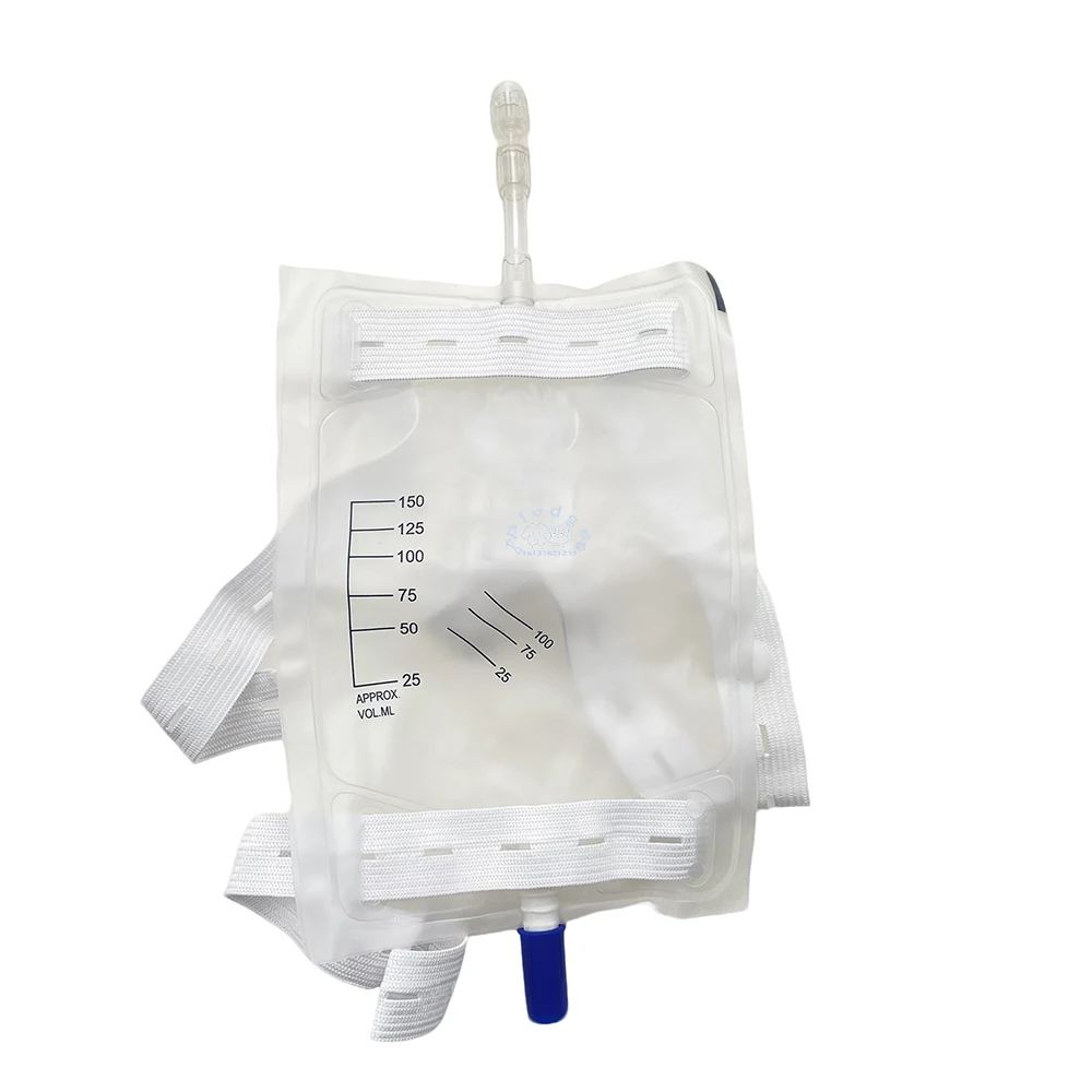 1PCS Pet Urine Collection Bag 150/300/500ml Disposable Luer Connector with Fix Strap Extension Tube Vet Dog Cat Urine Storage Ba view 2