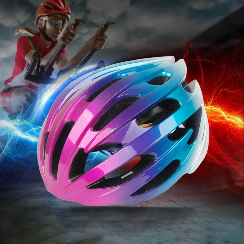 

Cycling Helmet Fashion High Durability Eye-catching Shock-absorbing Road Cycling Bike Safety Helmet for Racing