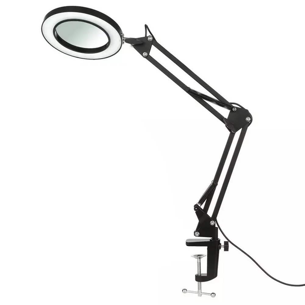 

Hands-Free Magnifier 10X Magnifying Glass Standalone Light Source Versatile And Multi-functional 3 Color Modes