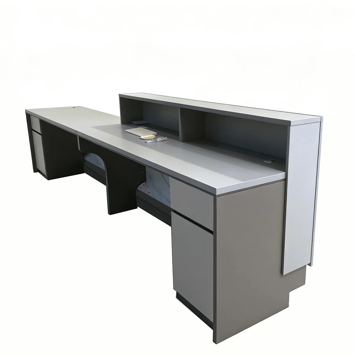 Company Reception Desk Light Luxury Premium Beauty Salon Cashier Counter Hotel Clubhouse Lobby Front