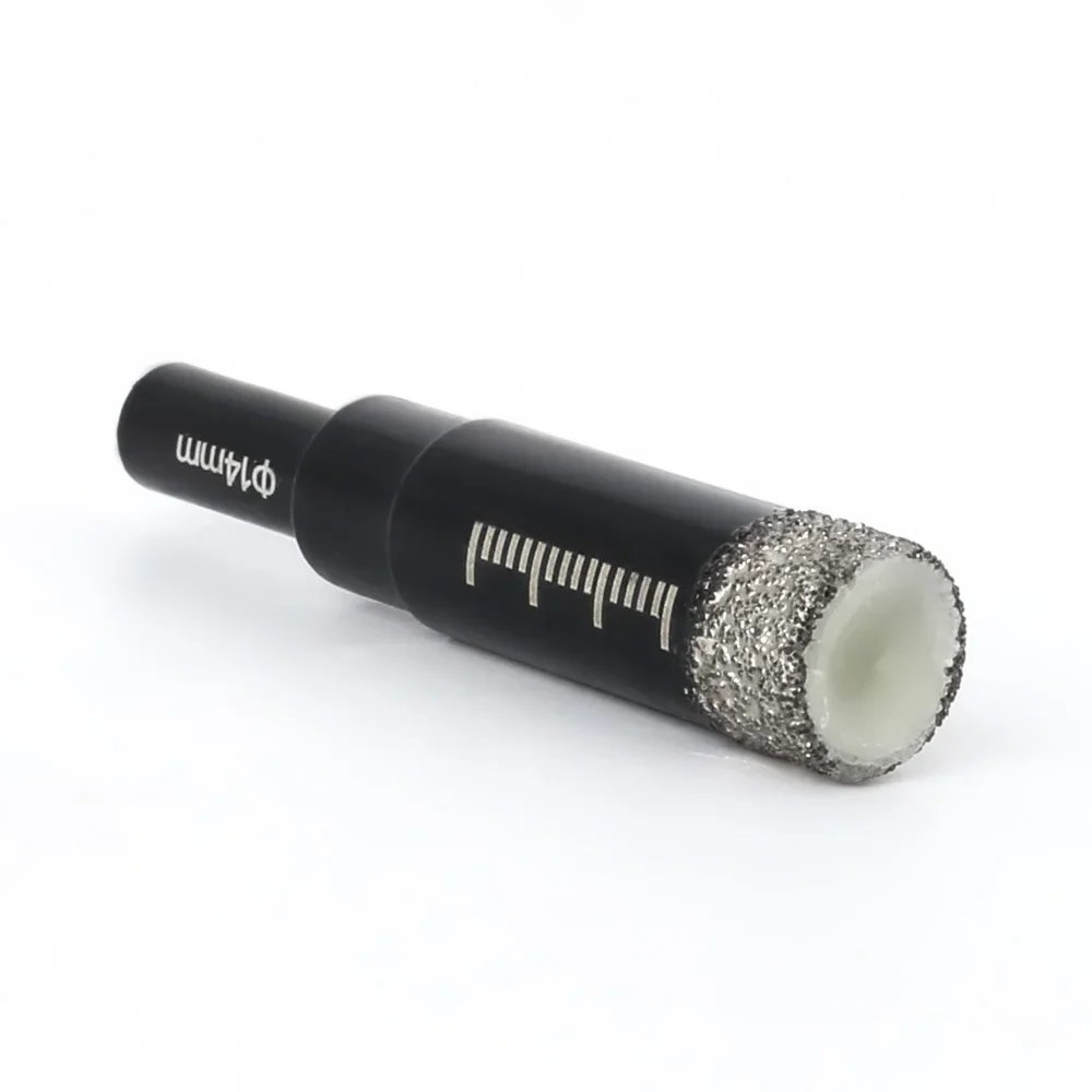 1 PC 5-200mm Diamond Brazed Core แห้งเจาะบิตสําหรับกระเบื้องพอร์ซเลนหินอ่อนหินแกรนิตหลุมถ้วยเลื่อยเครื่องตัดอุปกรณ์เสริมตัด