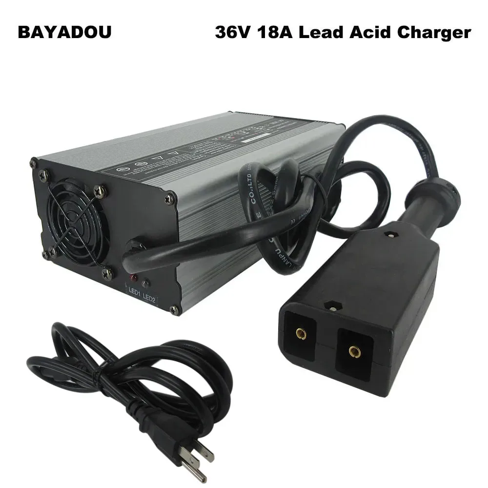 36V 18A Golf Cart Lead Acid Battery Charger 36 Volt 18 AMP 20A TXT Style Connector 44.1V 36 V EZGO Touring Car Charger