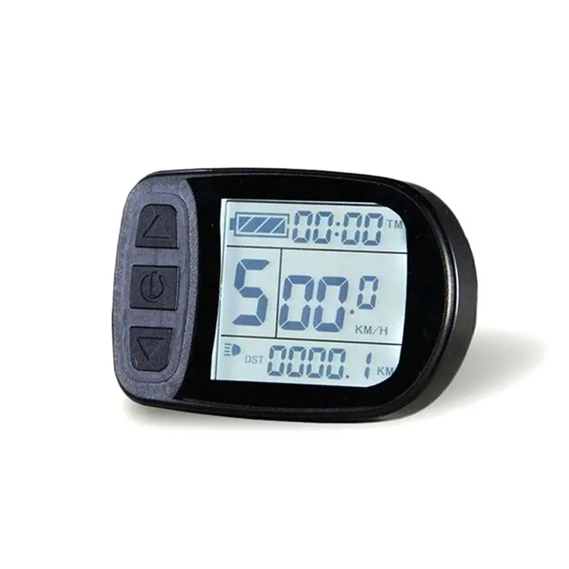 

XFDZ Mountain Bike Conversion Lithium Power with Quintessence KT-LCD5 LCD Meter/SM Connector Display for 24V 36V 48V