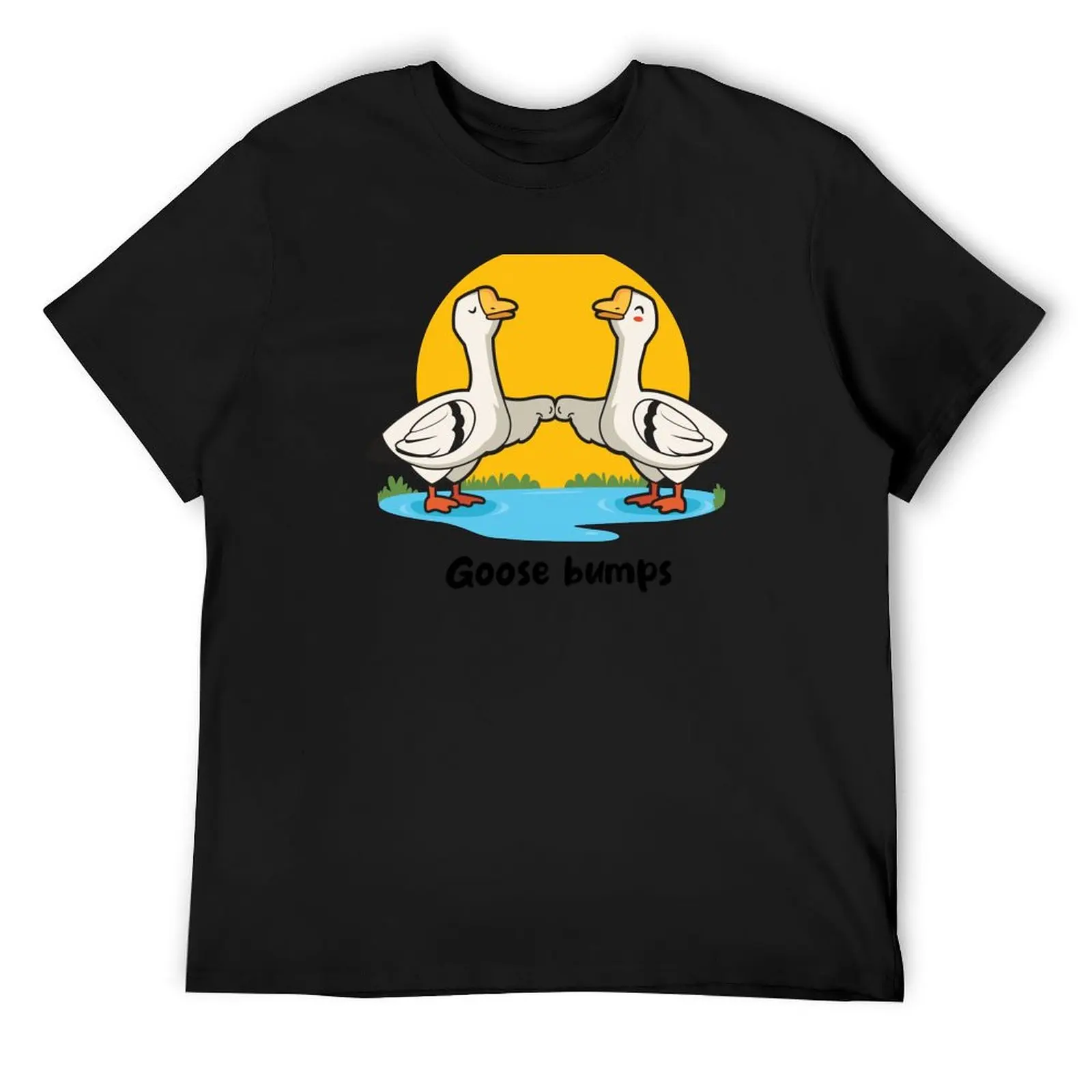 

Goose Bumps (on light colors) T-Shirt anime stuff sweat rapper graphic tees mens vintage t shirts