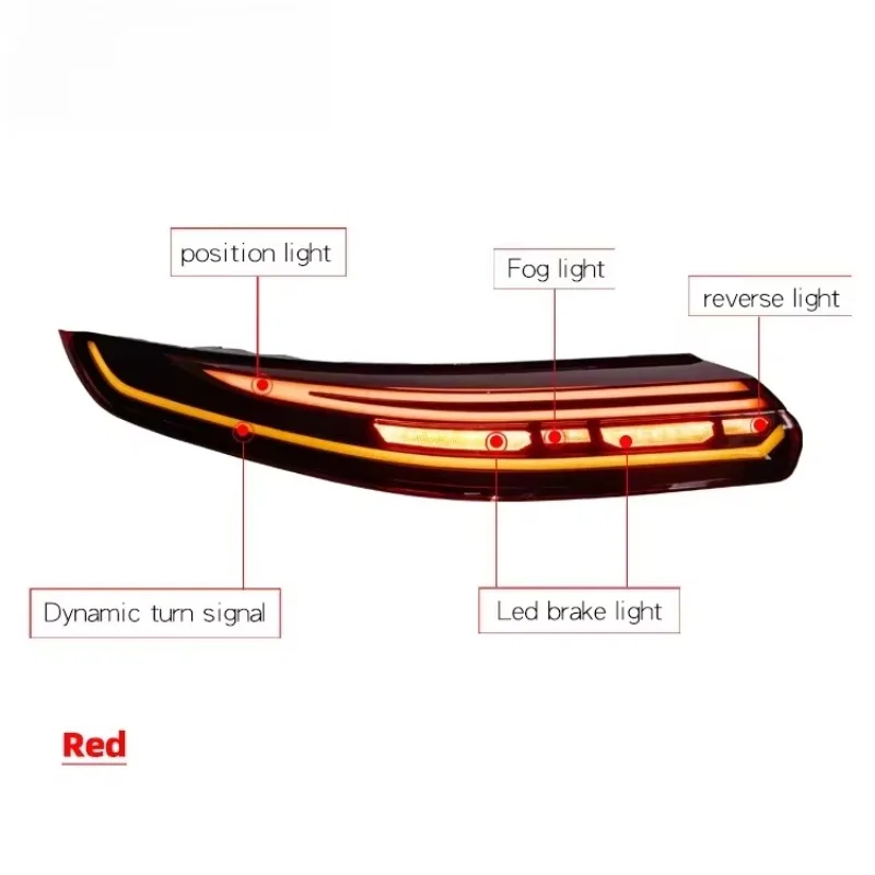 

[1979] Автомобильные задние фонари 2013 2014 2016 2010 970.2 970.1 Задние фонари Модернизированные к через светодиодные задние фонари для Porsche Panamera 970