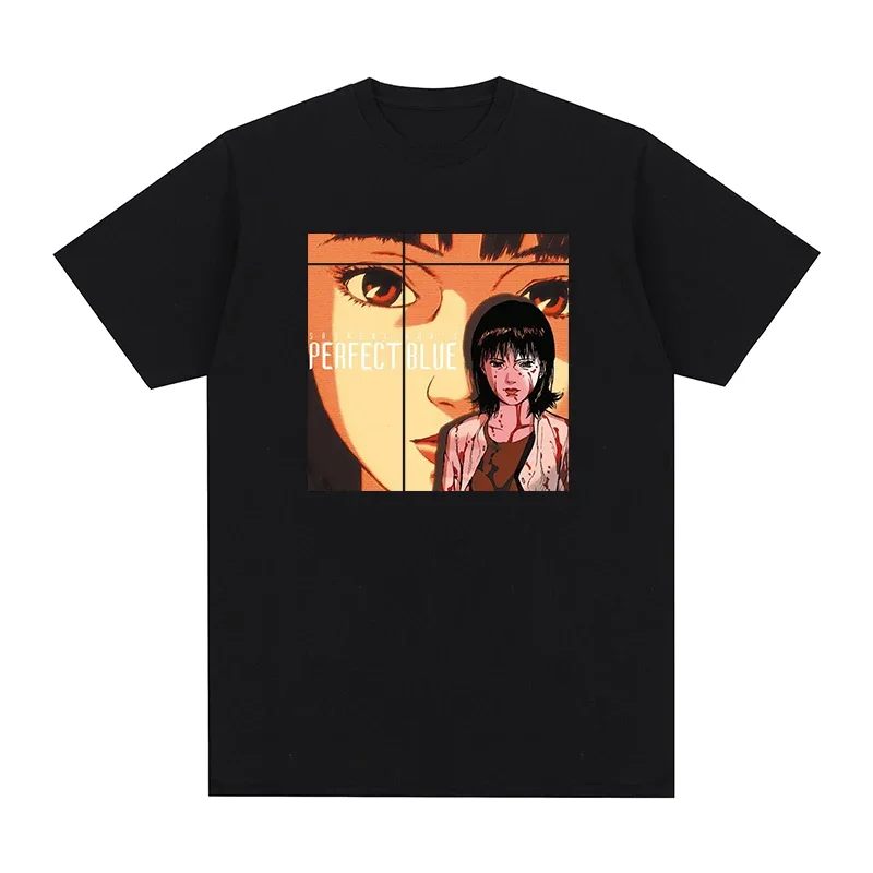 Perfect Blue Anime Satoshi Kon 1997 Great t-shirt Cotton Men T shirt New TEE TSHIRT Womens tops