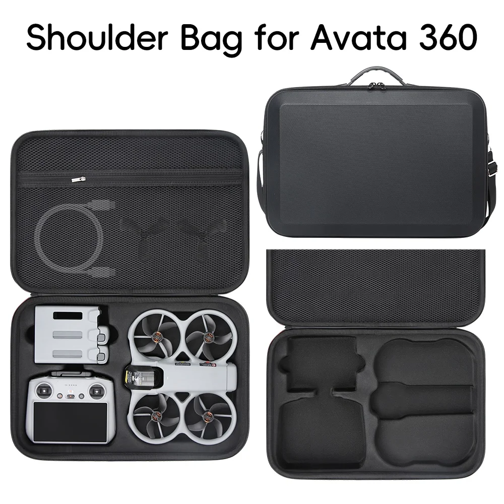 Immagine 3: Custodia Portatile in PU Antiurto e Antipolvere per DJI Avata 360