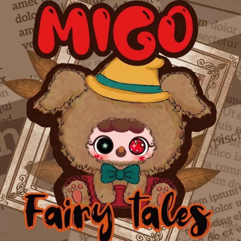 طفل ثلاثة kawaii ميغو خرافة الألغاز سلسلة الفينيل الوجه صندوق أعمى حلية ظهره قلادة المفاتيح جمع مفاجأة هدية #3