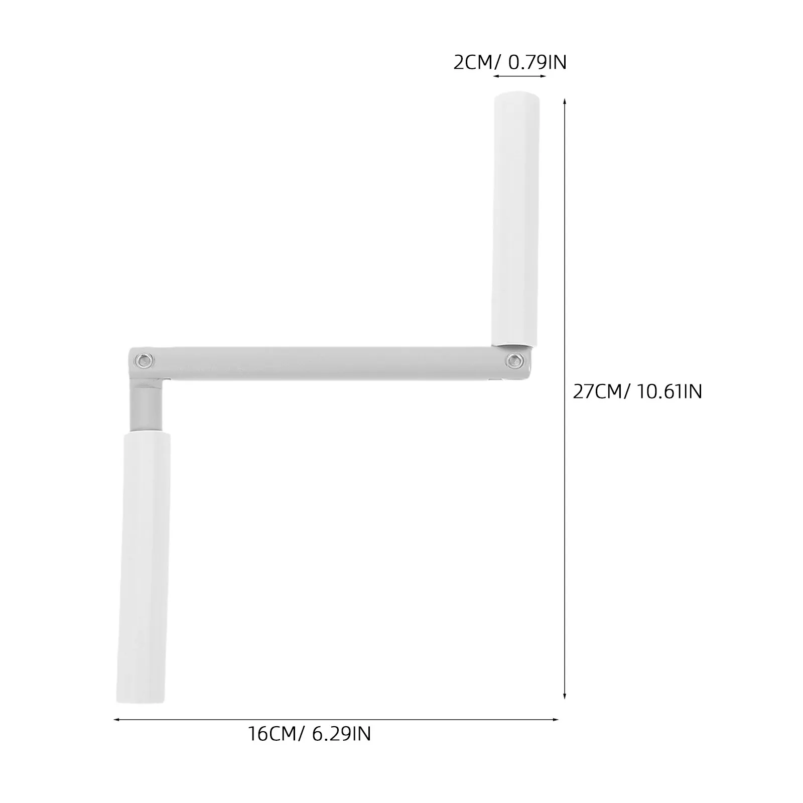 Manual Crank Handle Set for Chain-Style Window Openers Awning Roller Shutters Sunshades Ergonomic Zinc Alloy Metal Handle
