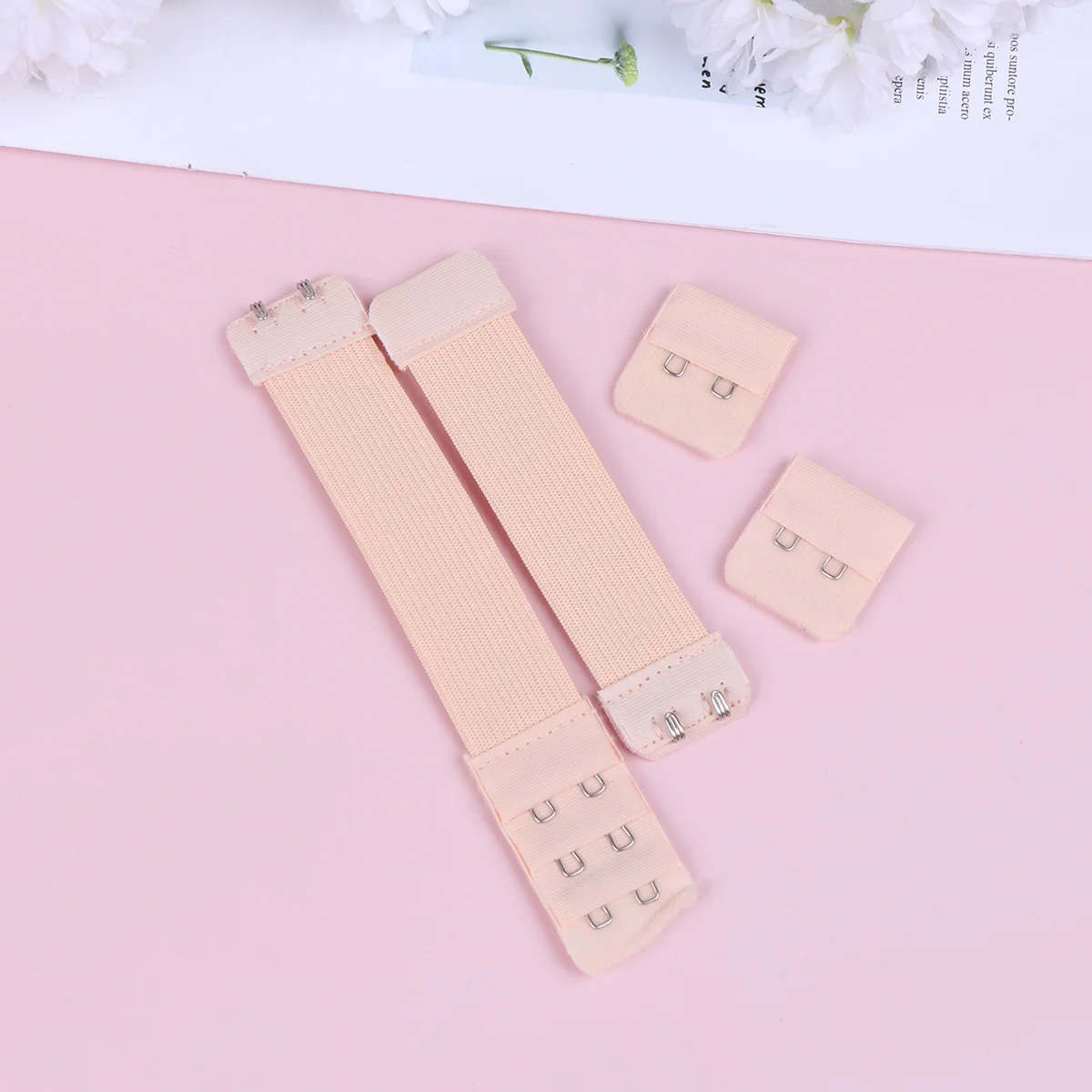 4 PCS Extender Extension for Women Cable Breteles Accessories Stretchy Strap Back Buckle Extenders Miss