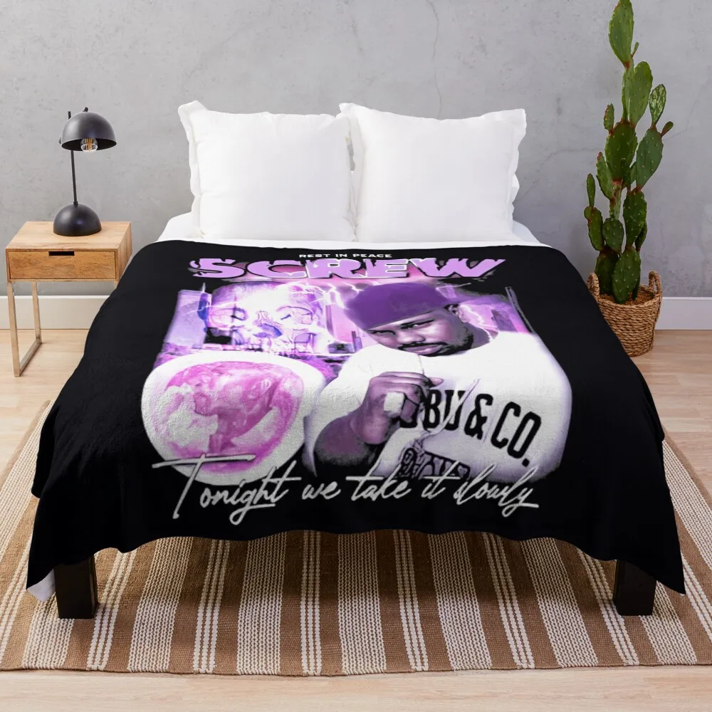 DJ Screw \t Throw Blanket Thermal Kid'S Blankets