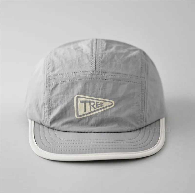 

Five-piece quick-drying, contrasting, enveloping, short-brim, quick-drying baseball cap, simple, casual, versatile cap