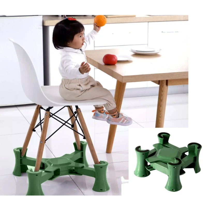

Booster for Seat for Dining Table Portable Chair Booster with Non-slip Bottom Furniture Raised Base No Assembly Required